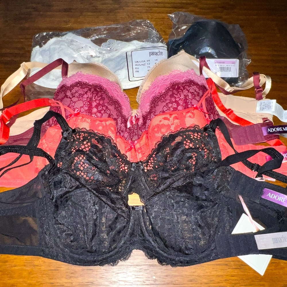 34D Bra Bundle! Love lingerie? Boost your bra count with this set.